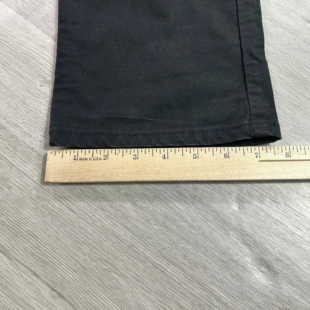 Calvin Klein Pants Mens‎ 34x34 Black Slim Stretch Chino Straight Leg Casual